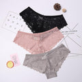 Calcinha em Renda Sexy Lace - Kit com 3 peças - Preços ao Alcance