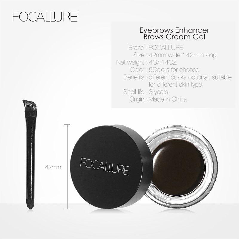 Sombra em Gel Focallure Longa Duração - Preços ao Alcance