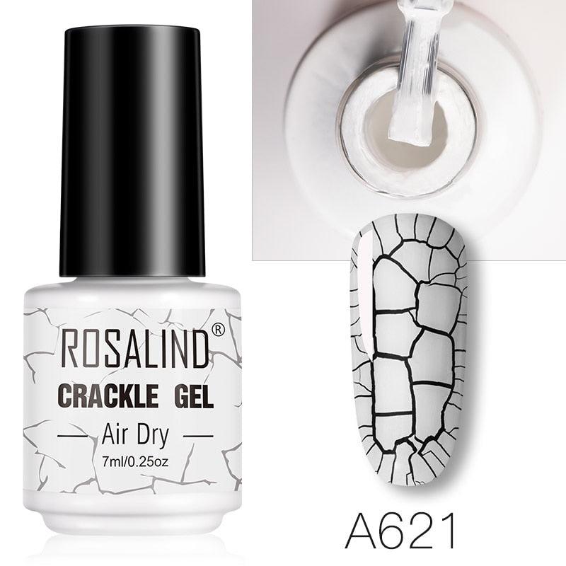 Esmalte de Unha Gel Rosalind - Efeito Crackle - Preços ao Alcance