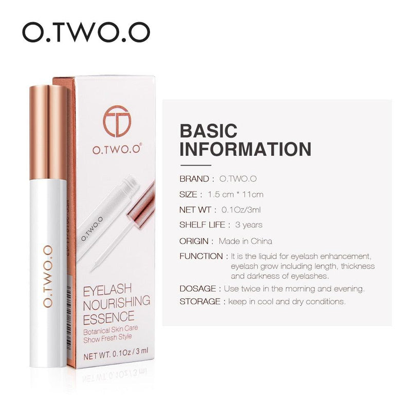 Serum para Cílios O.TWO.O - Crescimento e Hidratação - Preços ao Alcance
