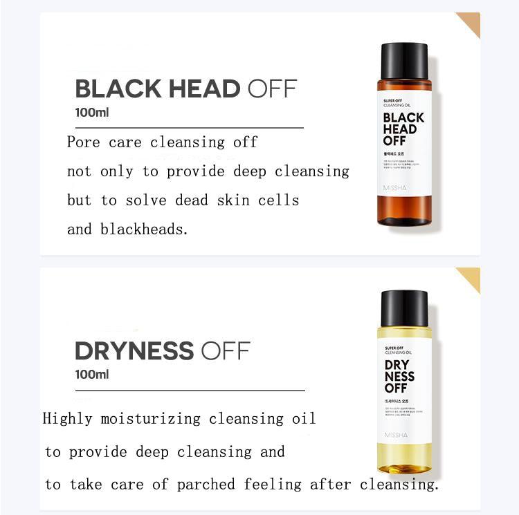 Kit Óleo de Limpeza Facial Missha - 04 peças - Preços ao Alcance