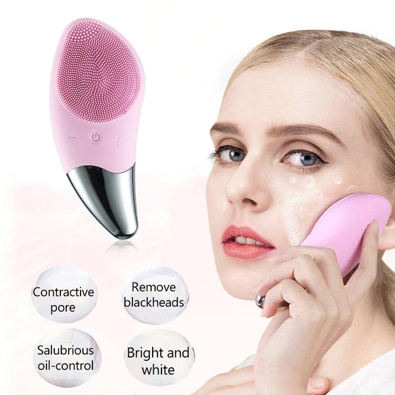 Escova Massageadora para Limpeza Facial - Preços ao Alcance
