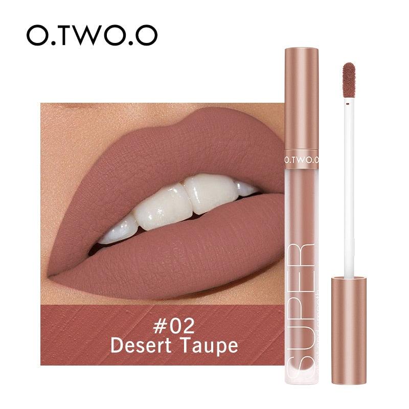 Batom Líquido O.TWO.O Efeito Matte - Preços ao Alcance