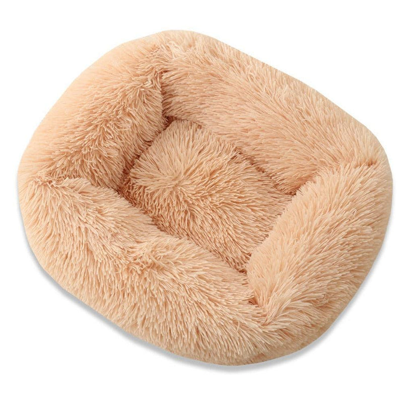 Cama para Cachorros e Gatos - Plush Square - Preços ao Alcance