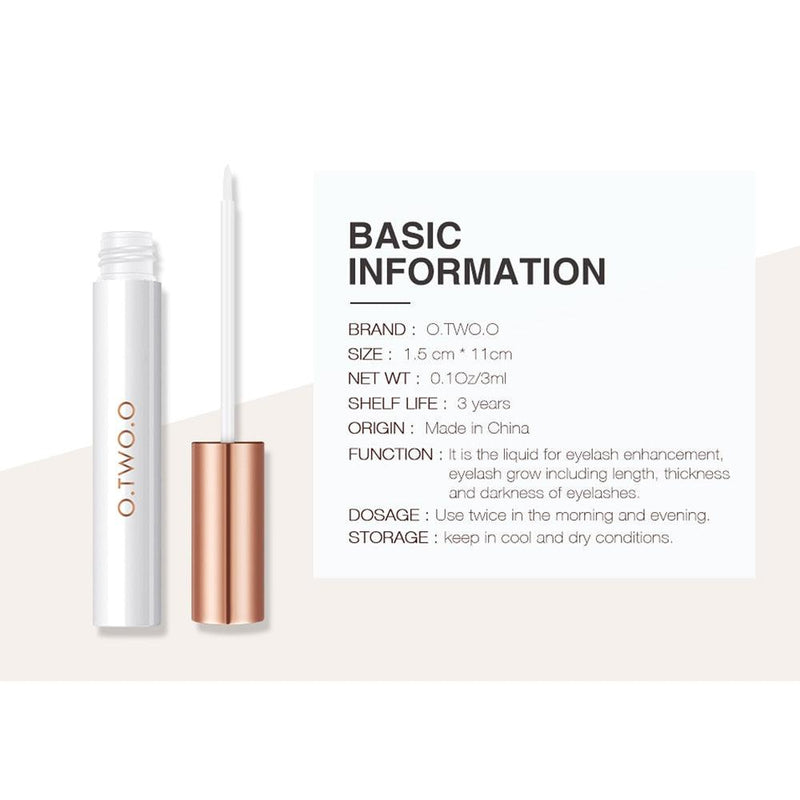 Serum para Cílios O.TWO.O - Crescimento e Hidratação - Preços ao Alcance
