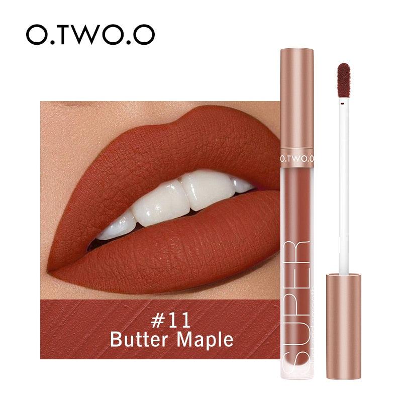 Batom Líquido O.TWO.O Efeito Matte - Preços ao Alcance