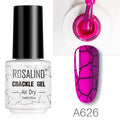 Esmalte de Unha Gel Rosalind - Efeito Crackle - Preços ao Alcance