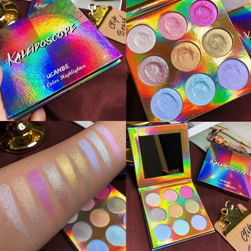 Paleta de Sombra UCANBE - 09 Cores - Preços ao Alcance