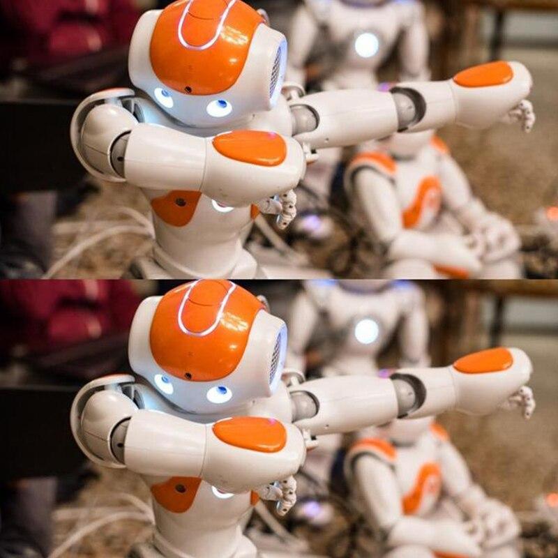 Smart Robot Toy Mini Fun Dancing Robot Toys Led Light Music Hyun Dance Robot Gift for Kids party Christmas gifts Drop Shipping - Preços ao Alcance