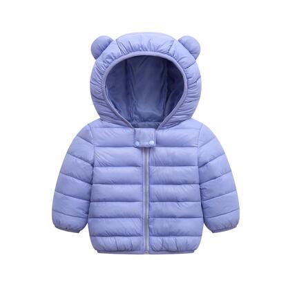 Jaqueta Infantil Puffer com Capuz - Basic Colors - Preços ao Alcance