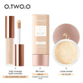 Kit Maquiagem Facial O.TWO.O - Corretivo, BB Cream e Pó - Preços ao Alcance