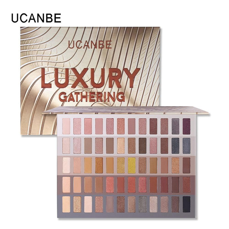 Paleta de Sombras UCANBE - 60 Cores - Preços ao Alcance