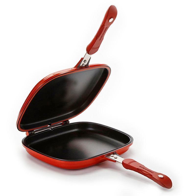 Panela Grill Dupla Face - Frete Gratis - Preços ao Alcance