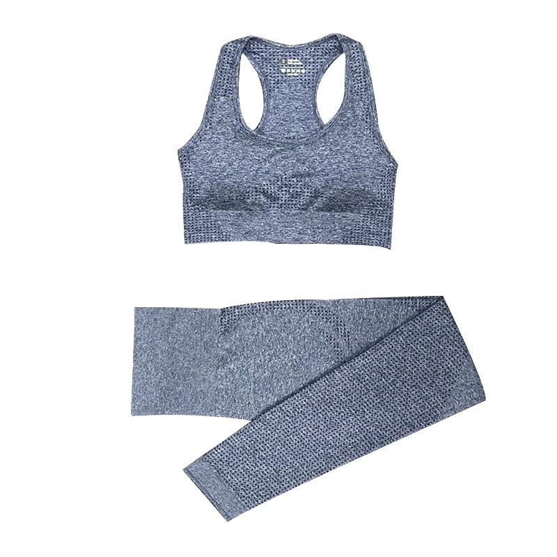 Conjunto Feminino Fitness Yoga - 2 peças - Preços ao Alcance
