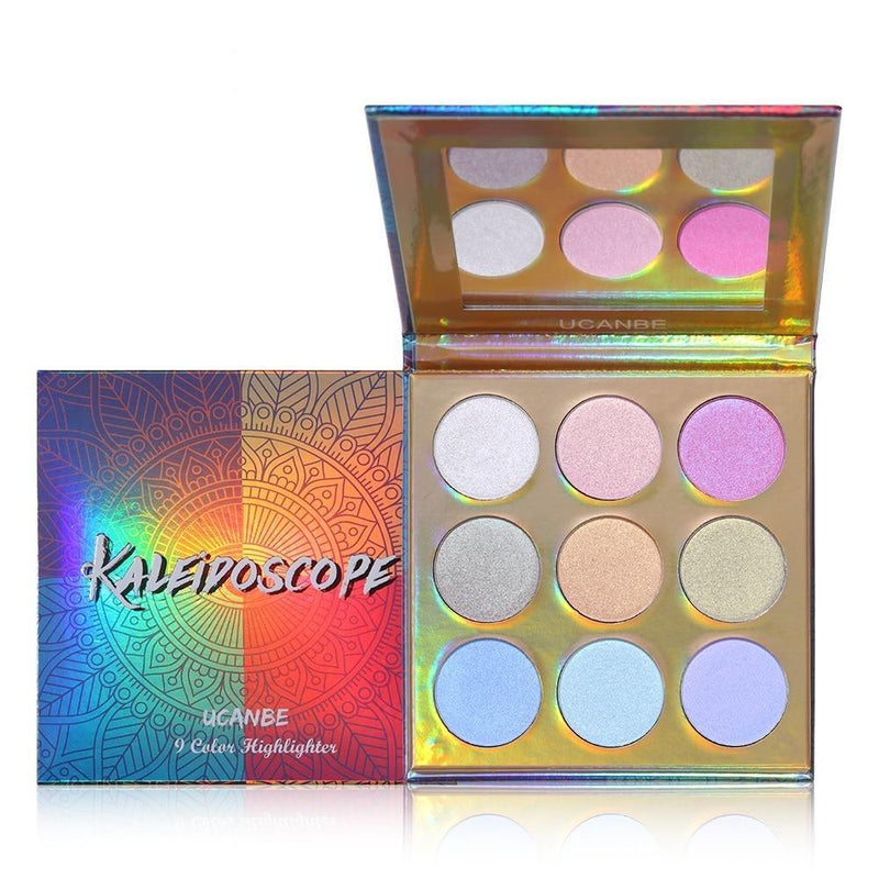 Paleta de Sombra UCANBE - 09 Cores - Preços ao Alcance