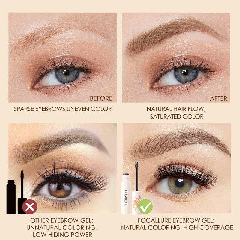 Rímel para Sobrancelha Focallure Longa Duração - Preços ao Alcance