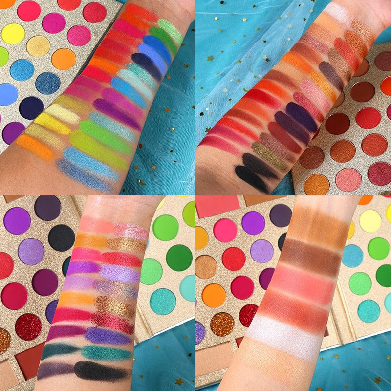 Paleta de Maquiagem UCANBE - 86 Cores - Preços ao Alcance