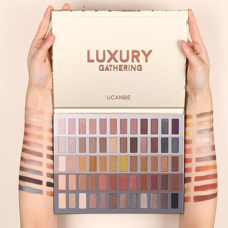 Paleta de Sombras UCANBE - 60 Cores - Preços ao Alcance