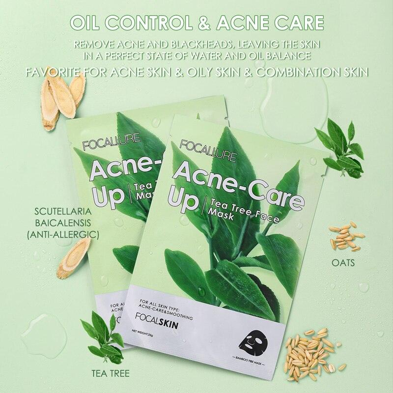 Máscara Facial Focallure Anti Acne - Preços ao Alcance