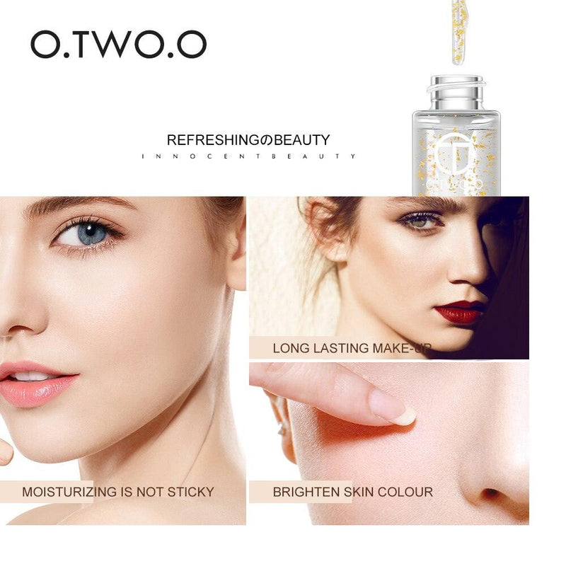 Primer Facial O.TWO.O Gold Foil - Preços ao Alcance