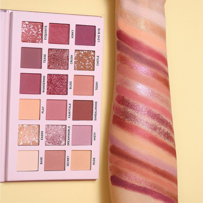 Paleta de Sombras UCANBE - 18 Cores - Preços ao Alcance