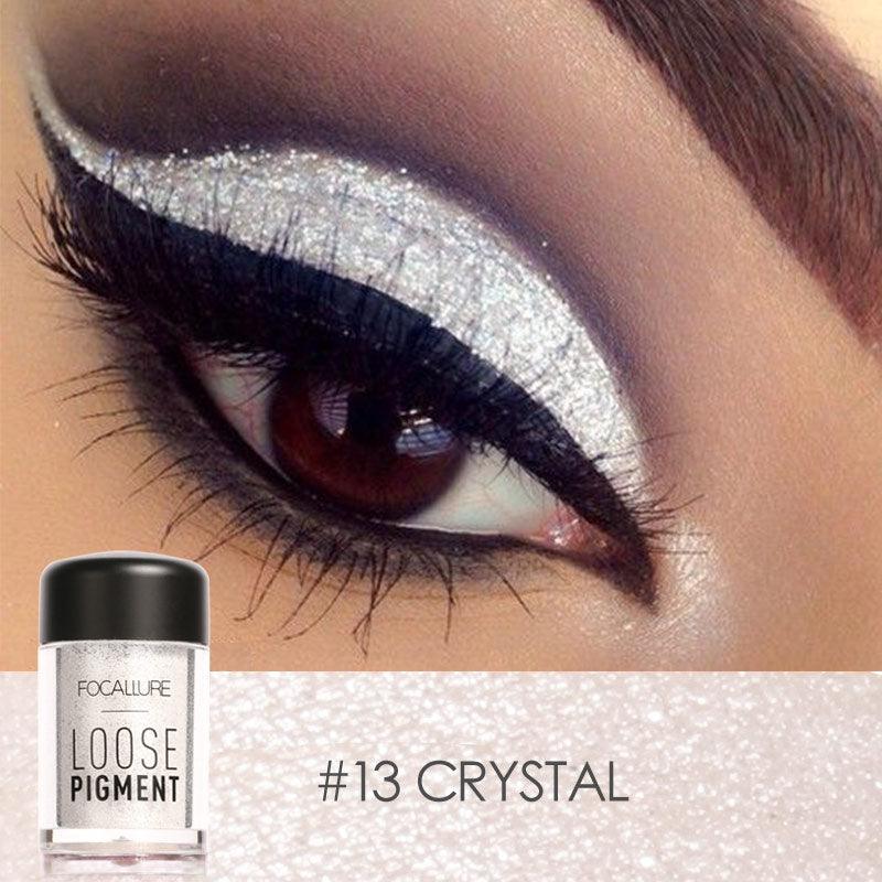 Sombra em Pó Focallure Glitter - Preços ao Alcance