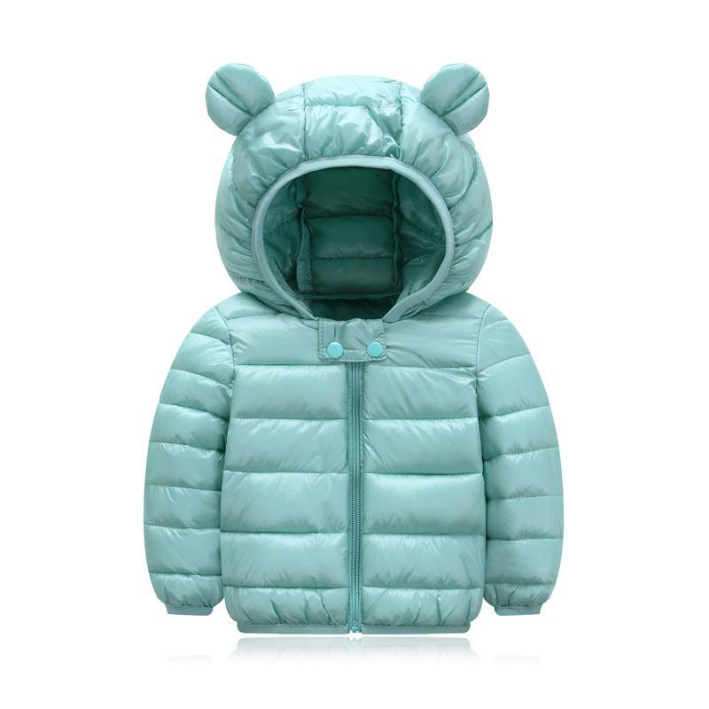 Jaqueta Infantil Puffer com Capuz - Basic Colors - Preços ao Alcance