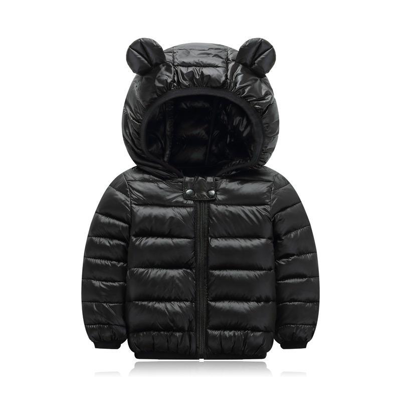 Jaqueta Infantil Puffer com Capuz - Basic Colors - Preços ao Alcance