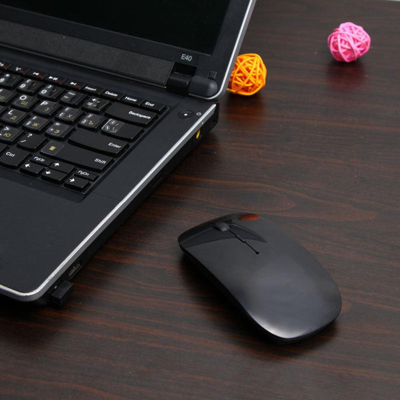 Mouse Óptico Super Slim Wireless 2.4G 1600 DPI - Preços ao Alcance