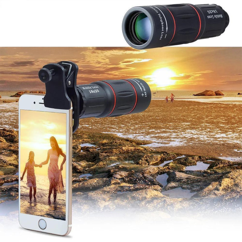 Zoom 18x Profissional Lente Luneta Celular - Frete Gratis - Preços ao Alcance