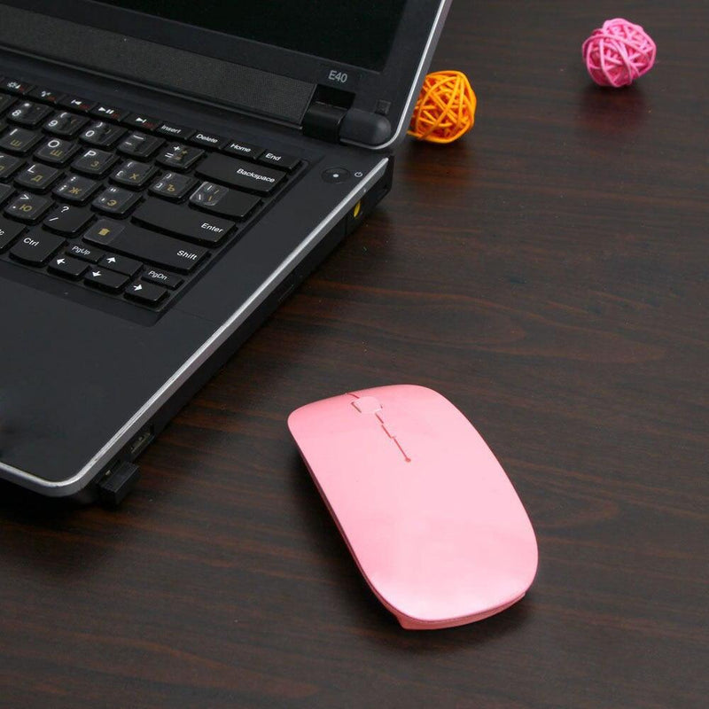 Mouse Óptico Super Slim Wireless 2.4G 1600 DPI - Preços ao Alcance