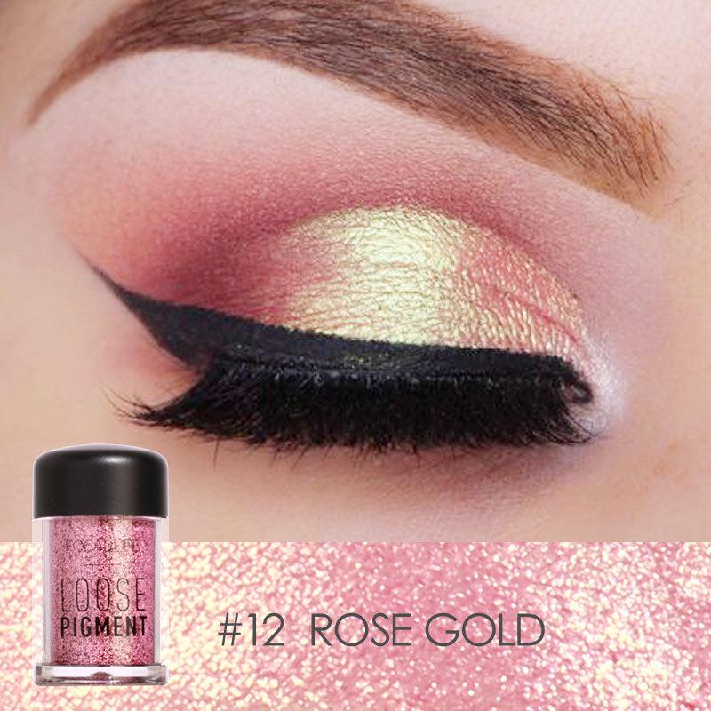 Sombra em Pó Focallure Glitter - Preços ao Alcance