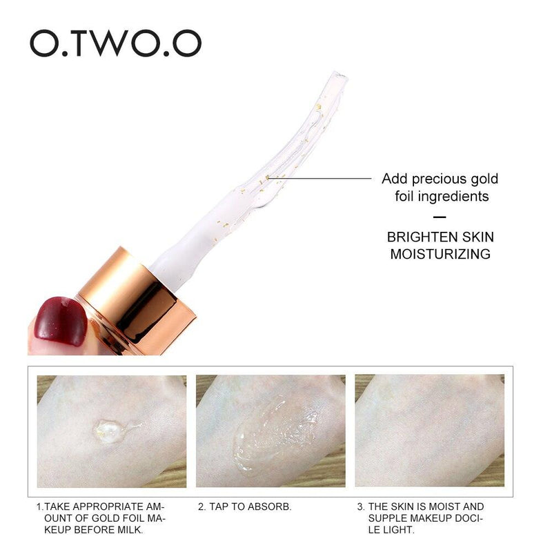 Primer Facial O.TWO.O Gold Foil - Preços ao Alcance