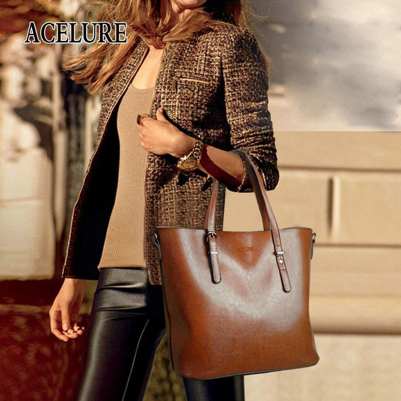 Bolsa Feminina Luxo Couro - Preços ao Alcance