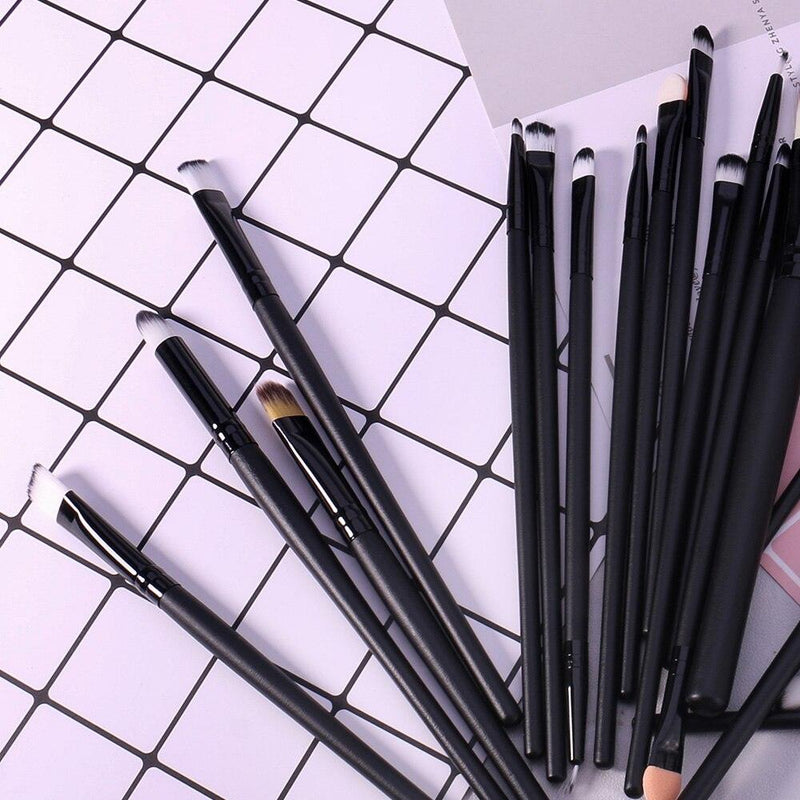 Kit Pincéis de Maquiagem O.TWO.O - 20 Peças - Preços ao Alcance