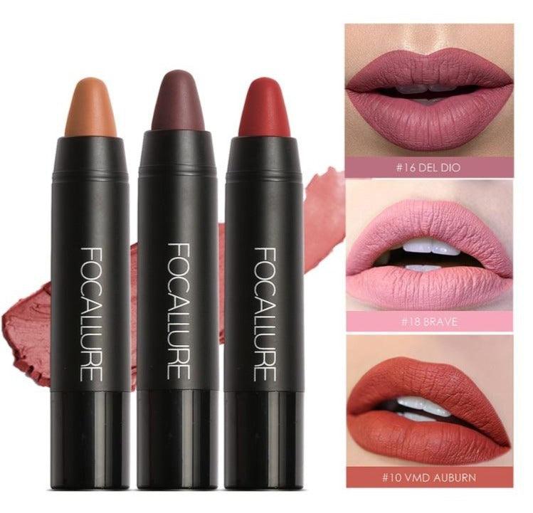 Batom Focallure Matte À Prova D'Agua - Preços ao Alcance