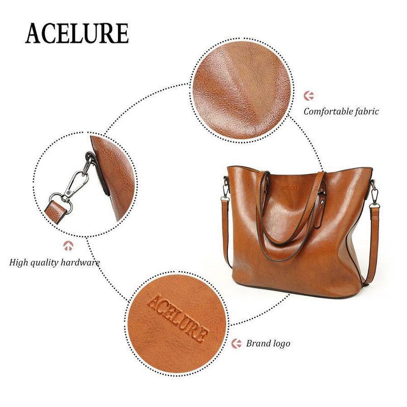 Bolsa Feminina Luxo Couro - Preços ao Alcance