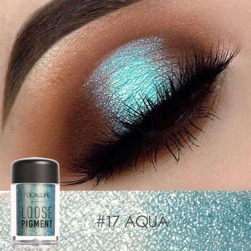Sombra em Pó Focallure Glitter - Preços ao Alcance