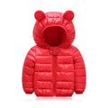 Jaqueta Infantil Puffer com Capuz - Basic Colors - Preços ao Alcance