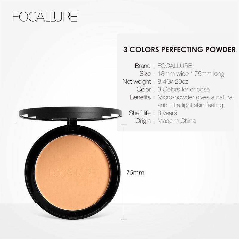 Pó Compacto Facial Focallure - Preços ao Alcance