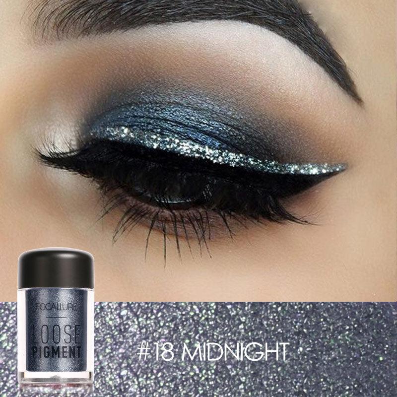 Sombra em Pó Focallure Glitter - Preços ao Alcance