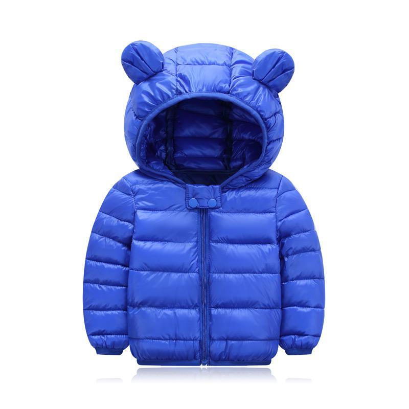 Jaqueta Infantil Puffer com Capuz - Basic Colors - Preços ao Alcance