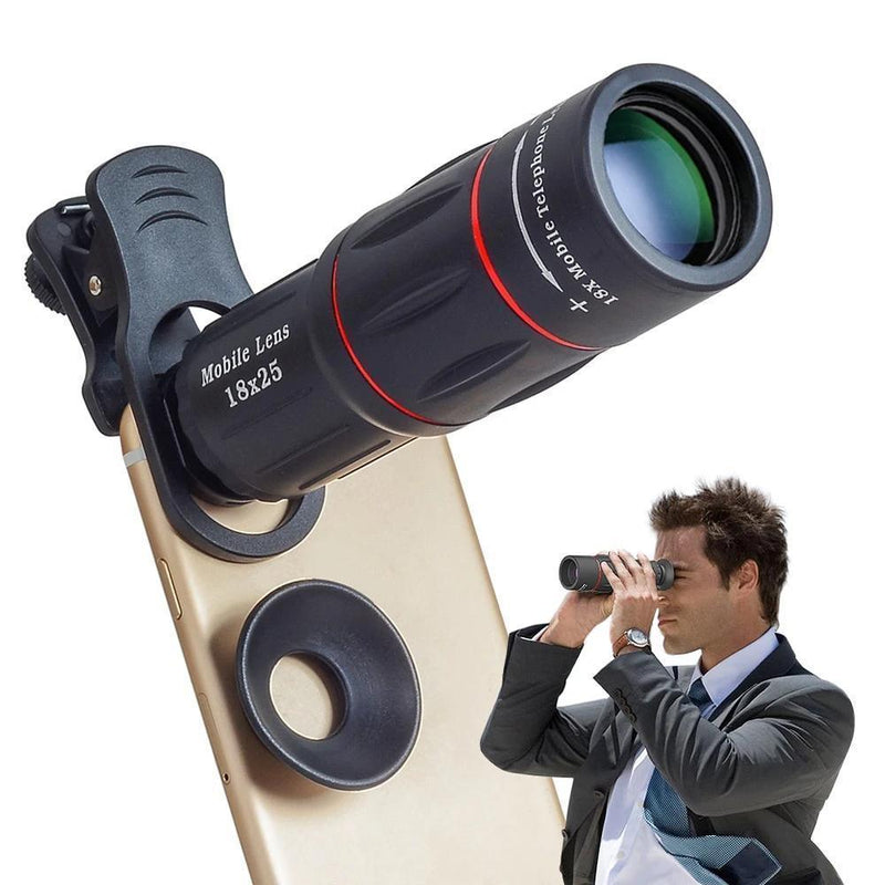 Zoom 18x Profissional Lente Luneta Celular - Frete Gratis - Preços ao Alcance