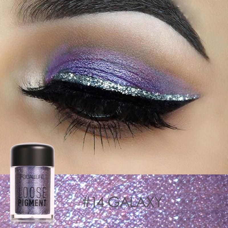 Sombra em Pó Focallure Glitter - Preços ao Alcance