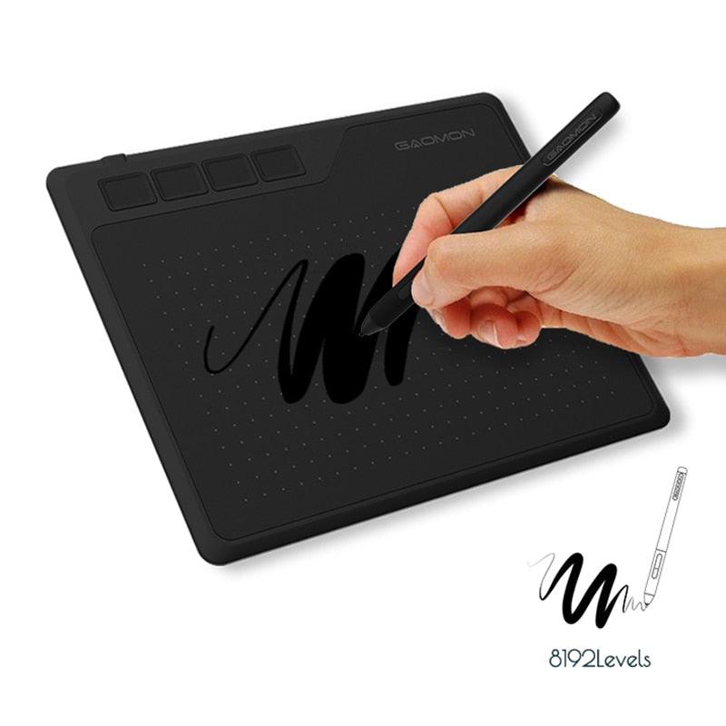 Mesa Digitalizadora Desenho Gráfico e Digital GAOMON S620 - Preços ao Alcance