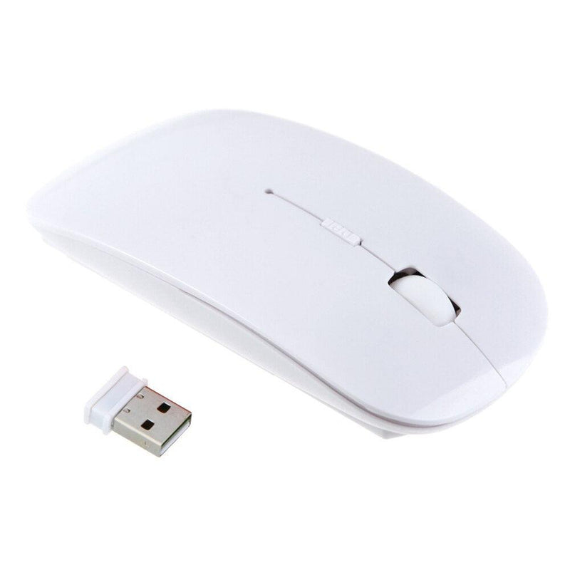 Mouse Óptico Super Slim Wireless 2.4G 1600 DPI - Preços ao Alcance