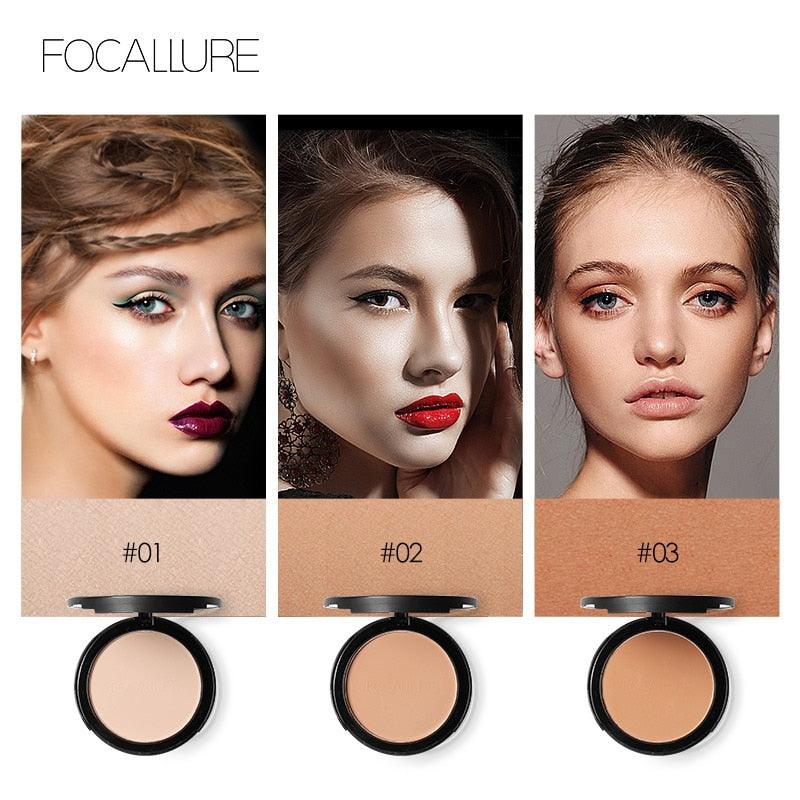 Pó Compacto Facial Focallure - Preços ao Alcance