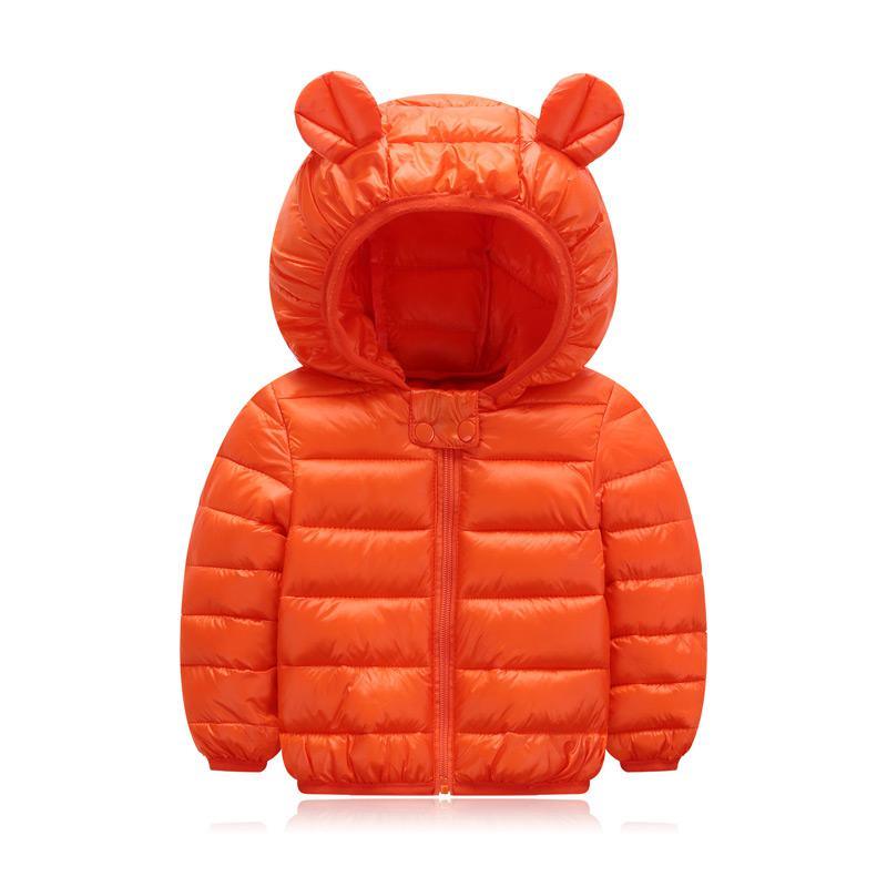 Jaqueta Infantil Puffer com Capuz - Basic Colors - Preços ao Alcance