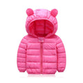 Jaqueta Infantil Puffer com Capuz - Basic Colors - Preços ao Alcance