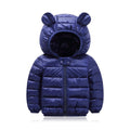 Jaqueta Infantil Puffer com Capuz - Basic Colors - Preços ao Alcance